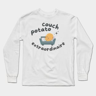 potato couch extraordinaire Long Sleeve T-Shirt